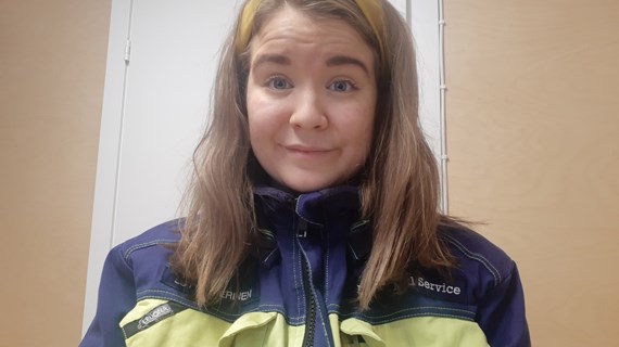 Säkerhetsingenjör och Caverion Trainee-alumn Lotta (Caverion Finland)